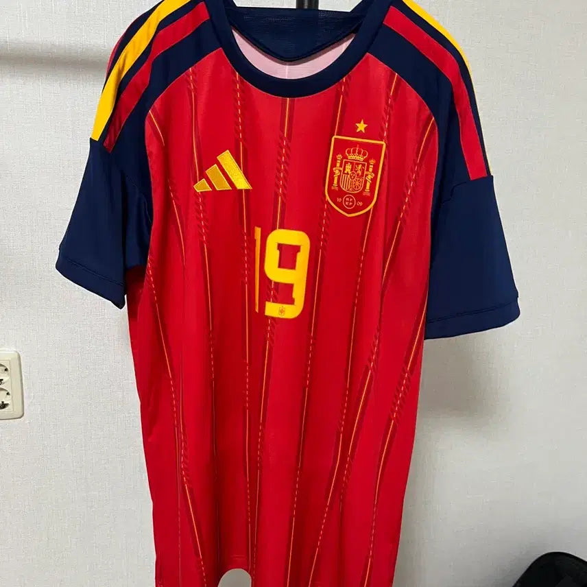 [BUNJANG] Adidas Spain National Team Football Jersey XL / 아디다스 스페인 유니폼 xl 라민야말