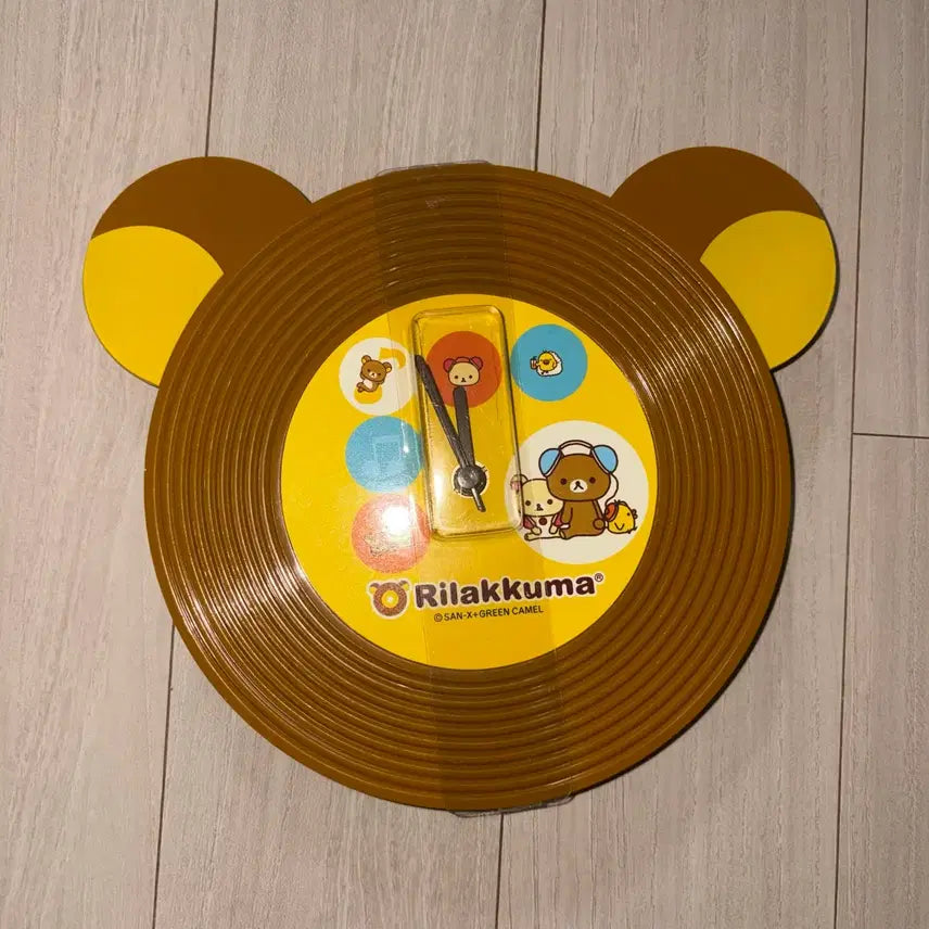 [BUNJANG] Vintage Unused Rilakkuma Wall Clock / 빈티지 미사용 리락쿠마 벽걸이 시계