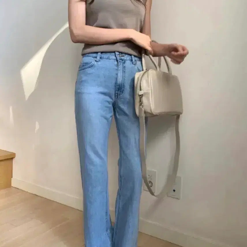 [BUNJANG] Helvetica High Bootcut Denim / 헬베티카 하이 부츠컷 데님