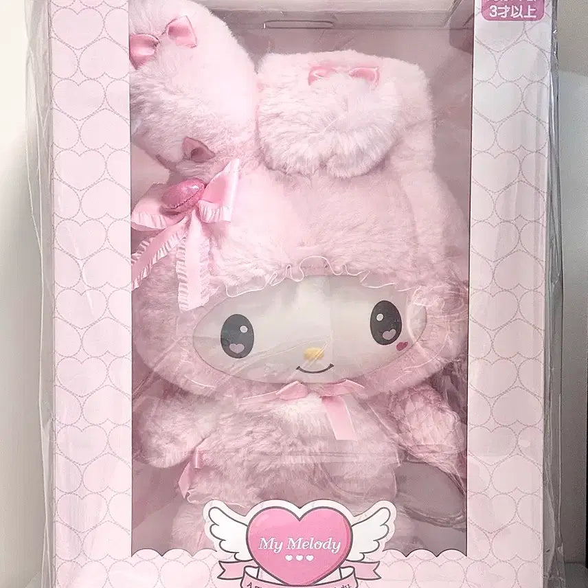 [BUNJANG] Sanrio My Melody Mellow Salomi Usagi Face Doll Sealed / 미개봉 마이멜로디 멜로우 살로미우사 페이스돌 인형
