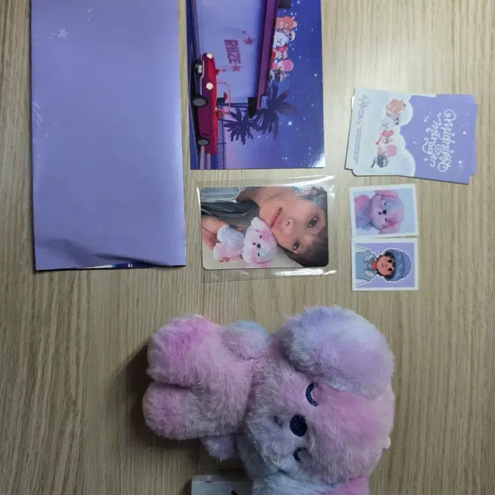 [BUNJANG] RIIZE Anton Midnight Mirage Doll Keychain (Opened) / 라이즈 앤톤 미드나잇 미라지 인형 키링 개봉 멍룡이 판매