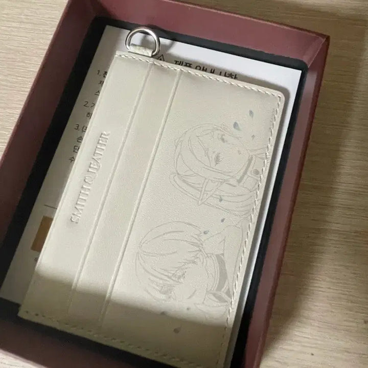 [BUNJANG] Sousou no Frieren Exhibition Card Wallet Ivory / 장송의 프리렌 전시회 카드지갑 아이보리