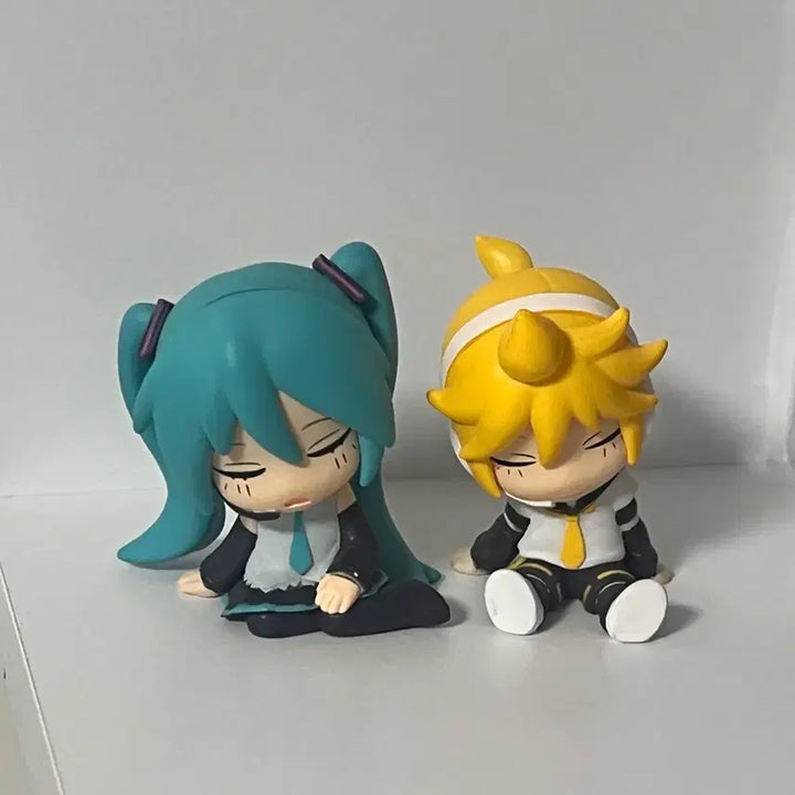 [BUNJANG] Hatsune Miku Kagamine Len Shoulder Perch Gacha Figure Bundle Set / (일괄) 하츠네 미쿠 렌 어깨쿵 가챠 피규어
