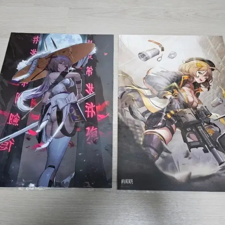 [BUNJANG] NİKE Maid Cafe Exclusive Collection Poster / 니케 메이드카페 구매 특전 굿즈 올 컬렉션 포스터