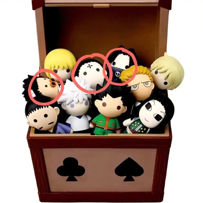 [BUNJANG] Hunter x Hunter xday H-Prize Chrollo, Feitan, Leorio Bundle / 헌터헌터 xday h상 클로로 페이탄 레오리오 일괄
