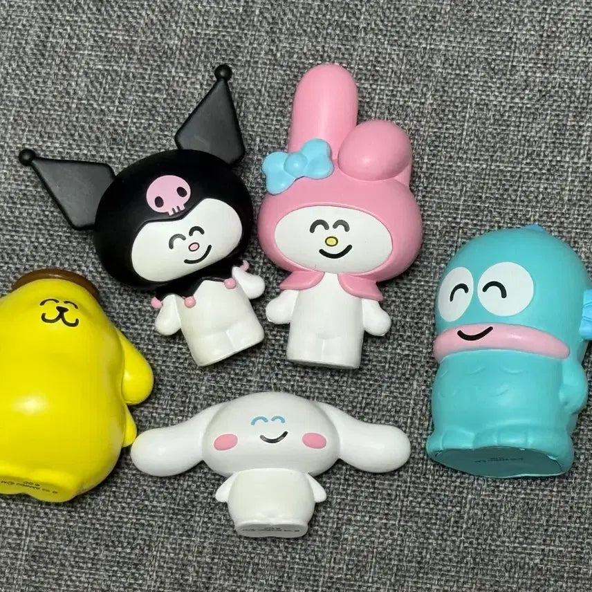 [BUNJANG] Sanrio Oegakisang Gacha 5-Piece Set (Kuromi, My Melody, Hangyodon, Cinnamoroll, Pompompurin) / 산리오 오에가키상 가챠 5종 세트(쿠로미,마이멜로디,한교동,시나모롤