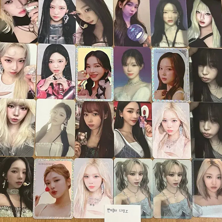 [BUNJANG] Aespa Bundle Set Photocard / [일괄 양도]에스파 포토카드 일괄 판매