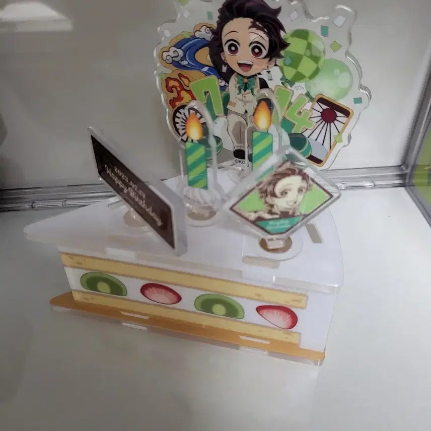 [BUNJANG] Demon Slayer Tanjiro Birthday Acrylic Stand (Unsealed) / 탄지로 생일 아크릴 개봉품