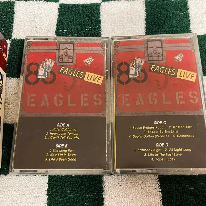 [BUNJANG] Eagles Band Double Album Cassette Tape / Eagles 이글스 밴드 더블 앨범 카세트테이프