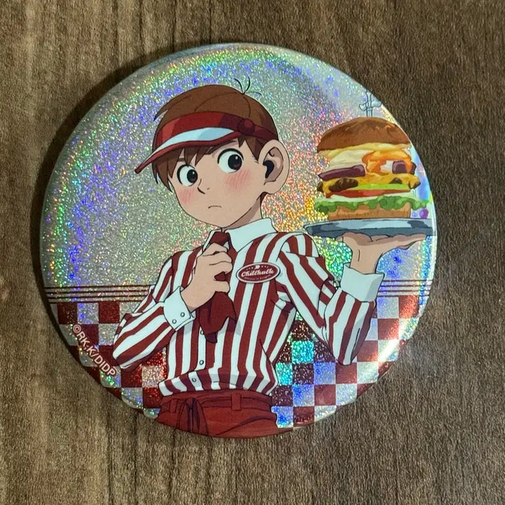 [BUNJANG] Dungeon Meshi American Diner Kuji Can Badge - Chise Team&