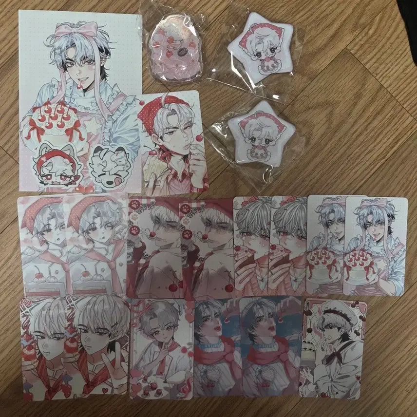 [BUNJANG] Plaive Eunho Birthday Cafe Lucky Draw, Gacha, POB Bundle Set / 플레이브 은호 생일 카페 스케어 기본특전 + 가챠 + 럭드 일괄 양도