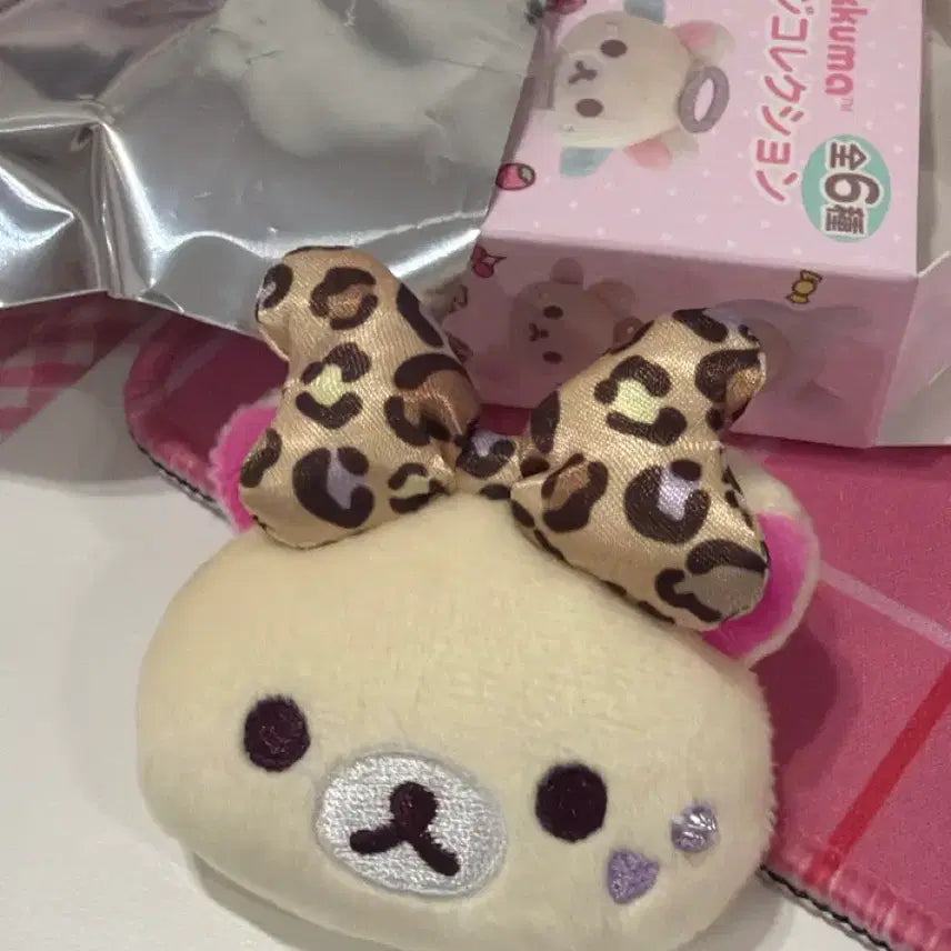 [BUNJANG] Rilakkuma Korilakkuma Full Series Random Badge Leopard Print / 코리락쿠마 가득 시리즈 뱃지 호피