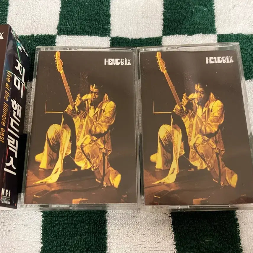 [BUNJANG] Jimi Hendrix Double Album Cassette Tape / 기타의 신! 지미헨드릭스 Jimi Hendrix 더블 앨범 카세트테이프
