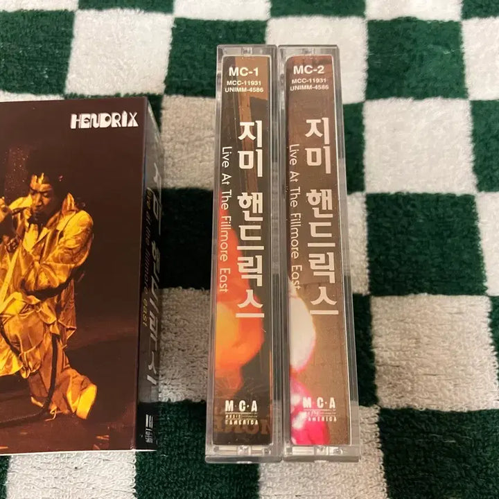 [BUNJANG] Jimi Hendrix Double Album Cassette Tape / 기타의 신! 지미헨드릭스 Jimi Hendrix 더블 앨범 카세트테이프