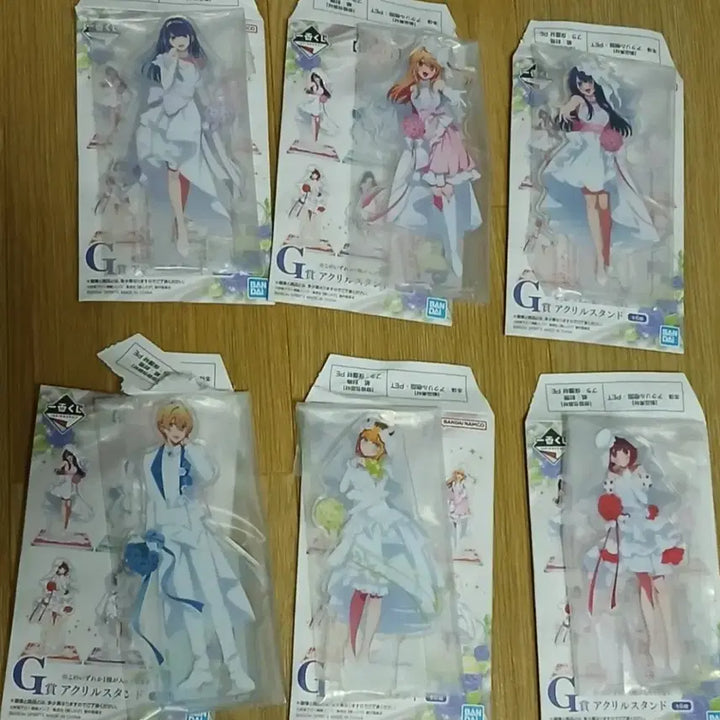 [BUNJANG] The Idolmaster Ichiban Kuji G Prize Acrylic Stand Set (6 Types) / (직거래3.3)최애의 아이 이치방쿠지 G상 아크릴스탠드 6종세트
