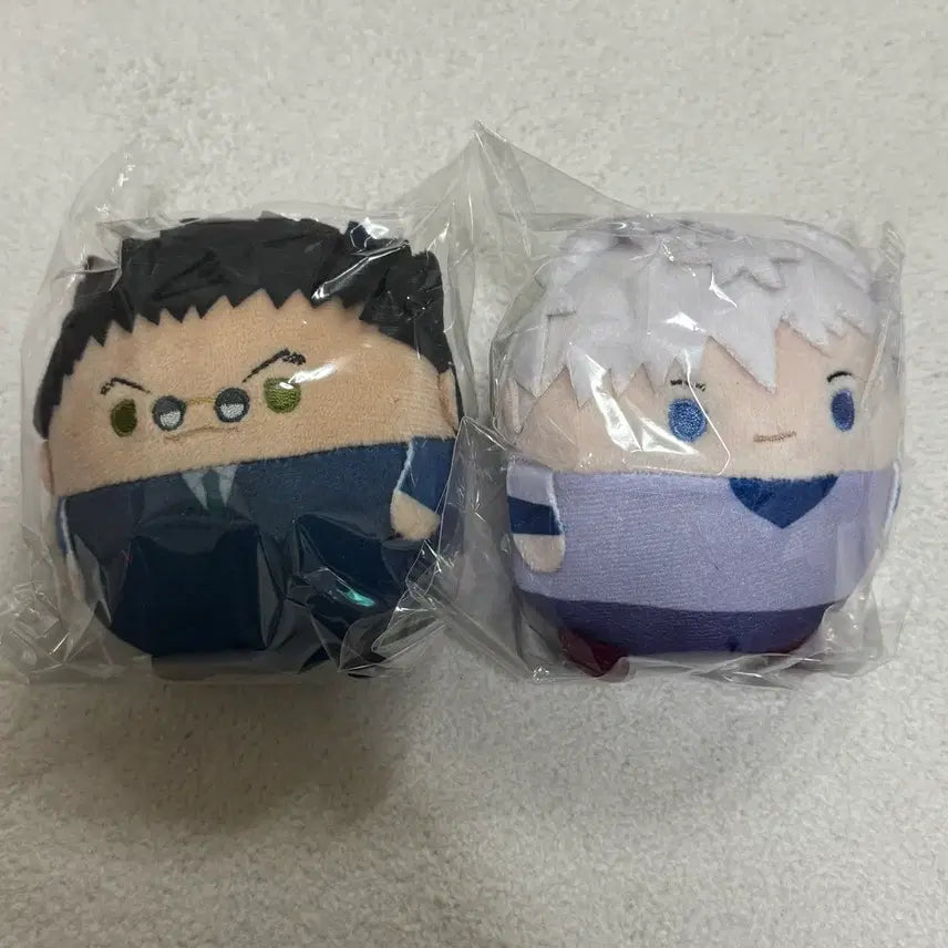 [BUNJANG] Hunter x Hunter Killua &amp; Leorio Fuwacoring Plush Set / 헌터헌터 후와코로링 키르아 레오리오