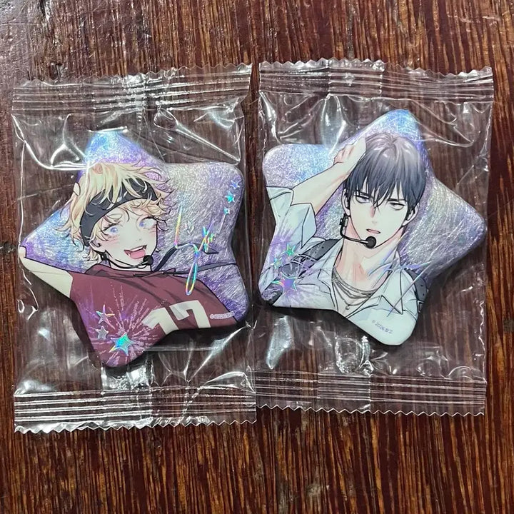 [BUNJANG] Resin Sparkles Love is Illusion Superstar Can Badge Set / 레진 스파클즈 사랑은 환상 슈퍼스타 캔뱃지 세트