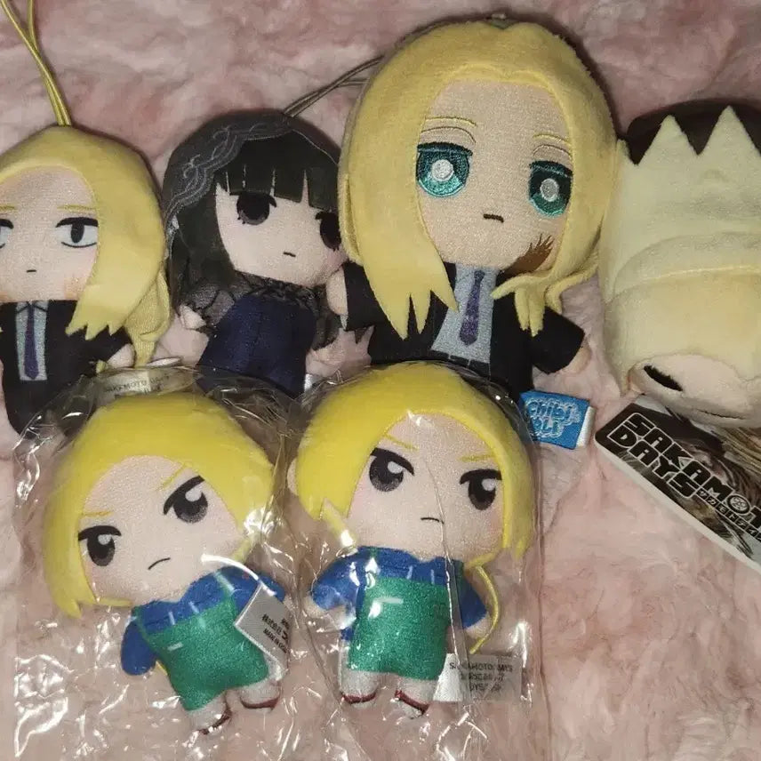 [BUNJANG] Sakamoto Days Sisiba, Shin, Osaragi Plush Set / 사카데이 사카모토데이즈 시시바, 신, 오사라기 굿즈