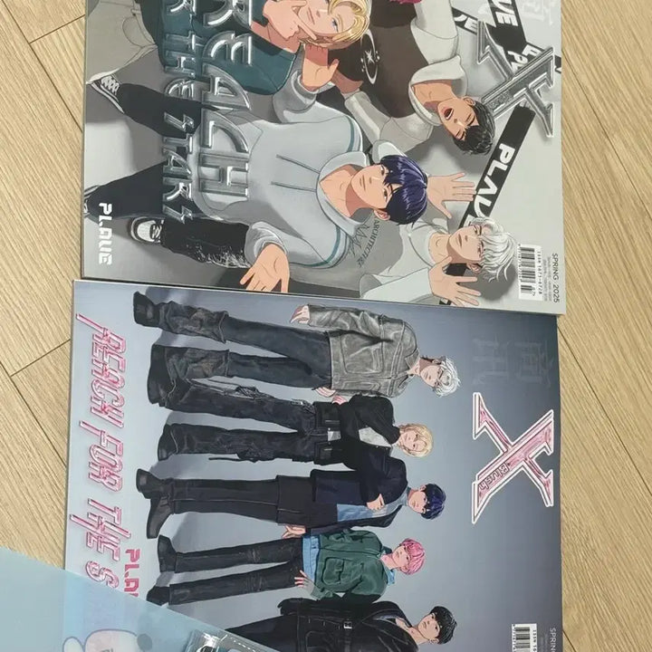 [BUNJANG] PLAVE XBlush China Magazine Bundle Set (Postcard, Badge, Photocard) / 플레이브 중국 잡지 XBlush 부록( 뱃지, 포카 )포함