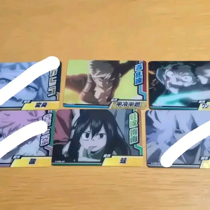 [BUNJANG] My Hero Academia Final Chapter Paper Card Deku Todoroki Shigaraki / [판매/교환] 나히아 히로아카 최종장 지류 카드 데쿠 토도로키 시가라키