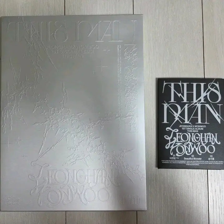 [BUNJANG] SEVENTEEN Jeonghan X Wonwoo THIS MAN Album / 세븐틴 정한X원우 THIS MAN 앨범