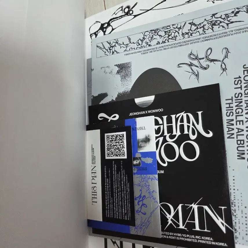 [BUNJANG] SEVENTEEN Jeonghan X Wonwoo THIS MAN Album / 세븐틴 정한X원우 THIS MAN 앨범