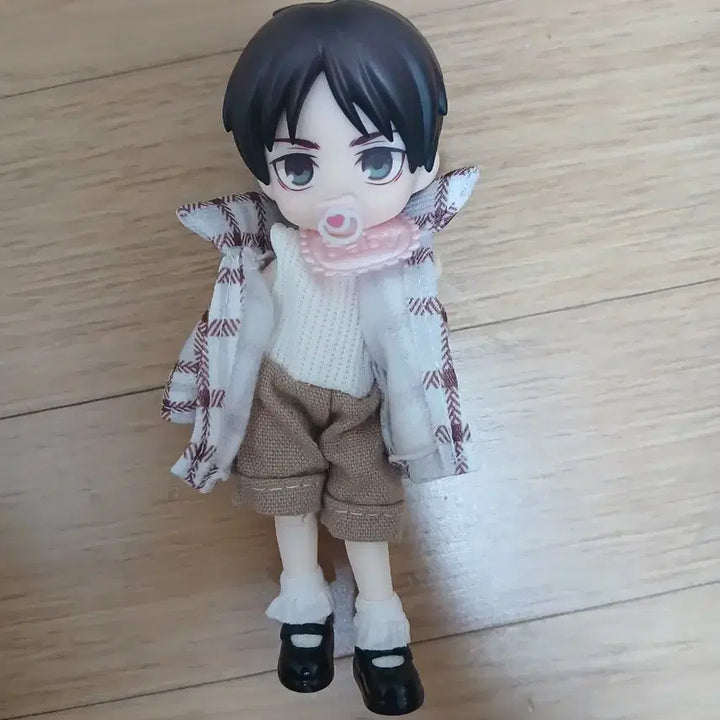 [BUNJANG] Attack on Titan Eren Yeager Obitsu Nendoroid Doll Set / 진격거 에렌 오비츠 오비 넨도돌