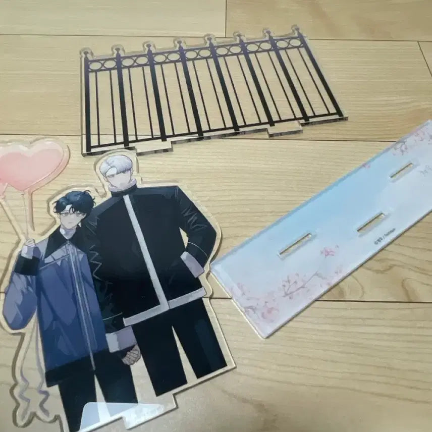 [BUNJANG] Gyeji-beot Two-nikku Diorama Acrylic Stand / 겨지벚 아크릴스탠드