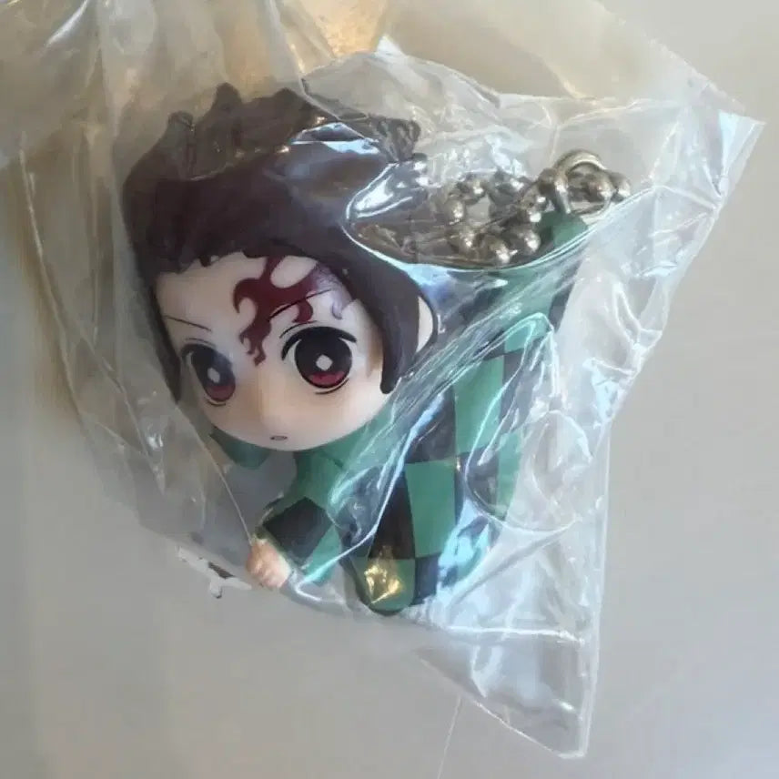 [BUNJANG] Demon Slayer Tanjiro Vol. 1 Ball Chain Mascot (Sealed) / 귀멸의칼날 대롱가챠 탄지로 미개봉