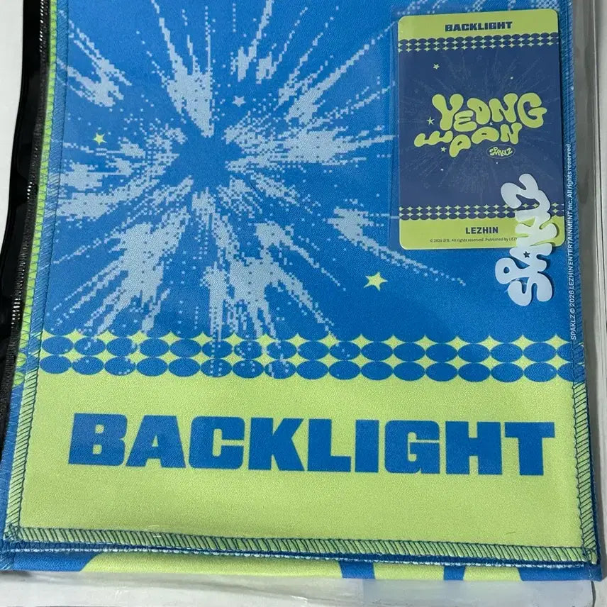 [BUNJANG] Sparkles Backlight Slogan Photocard (Unsealed) / 스파클즈 백라이트 슬로건 포토카드 포카 미개봉