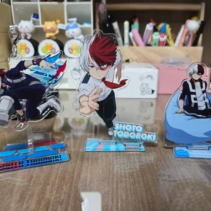 [BUNJANG] My Hero Academia Todoroki Acrylic Standee Bundle Set / 일괄)나히아 토도로키 아크릴 스탠드