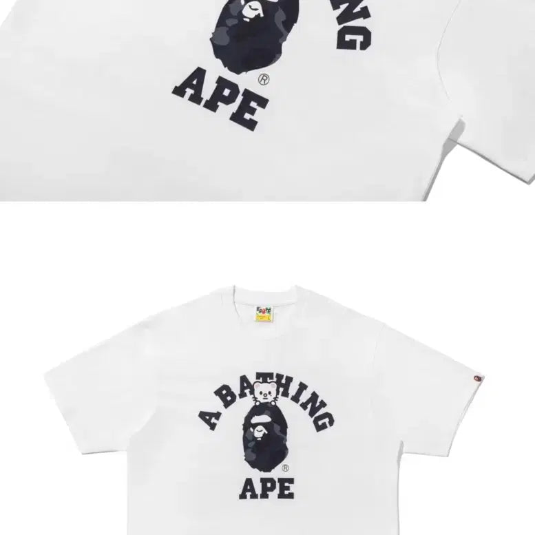 [BUNJANG] Stray Kids x BAPE Genierret Short Sleeve T-Shirt (XL, Sealed) / 스키즈 베이프 콜라보 지니렛 티셔츠 반팔티 미개봉 새상품