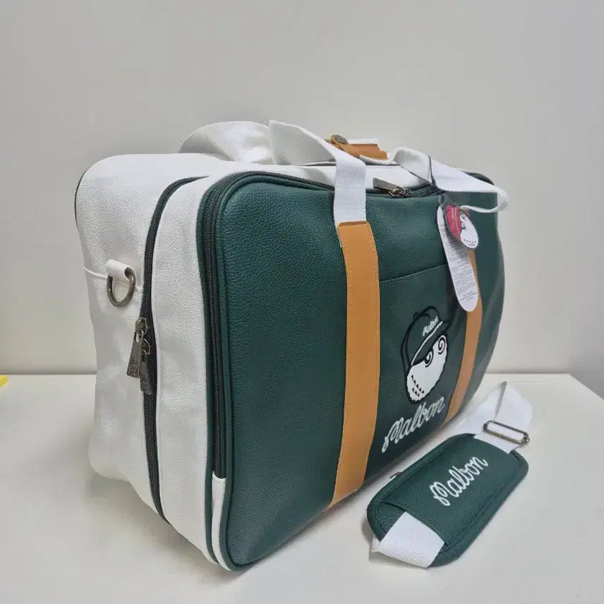 [BUNJANG] Malbon Basic Boston Bag Green / 말본 보스턴백 베이직 그린