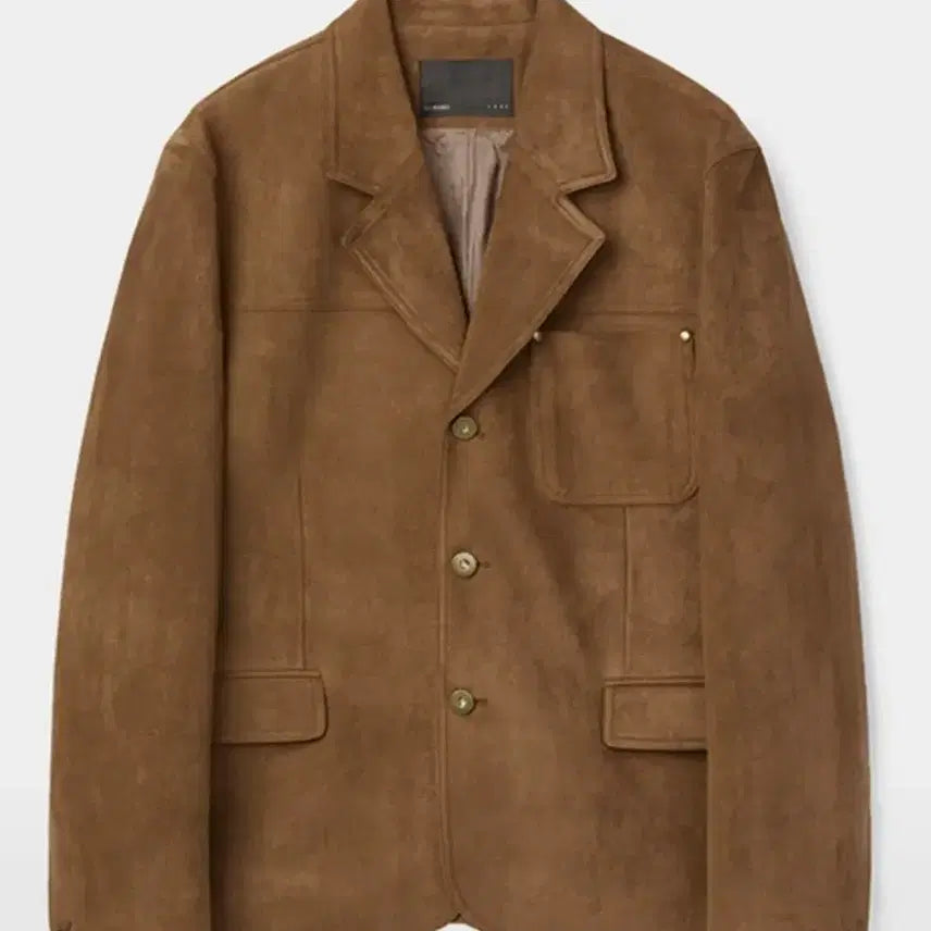 [BUNJANG] Lemad Taylor Faux Suede Jacket Brown Size 2 / 르마드 테일러 페이크 스웨이드 자켓 브라운 2사이즈 판매합니다