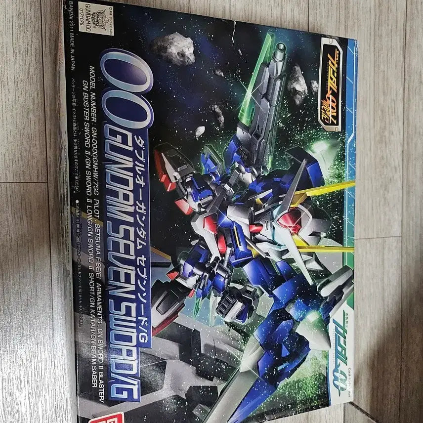 [BUNJANG] Bandai SD Gundam 00 Exia Gundam Seven Sword/G / 반다이 sd건담 더블오 엑시아건담 세븐소드/G