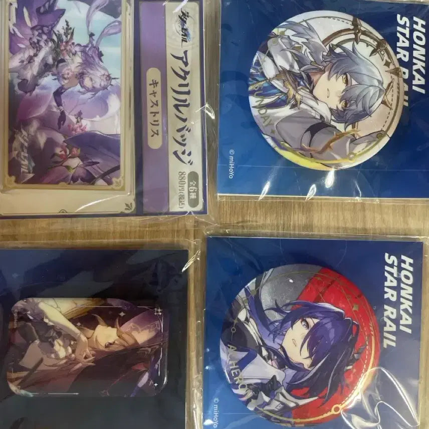 [BUNJANG] Honkai Star Rail Can Badge Acrylic Goods Bundle Set The Herta, Sunday, Acheron / 붕괴 스타레일 캔뱃지 아크릴 굿즈 일괄판매 더헤르타,선데이,아케론등