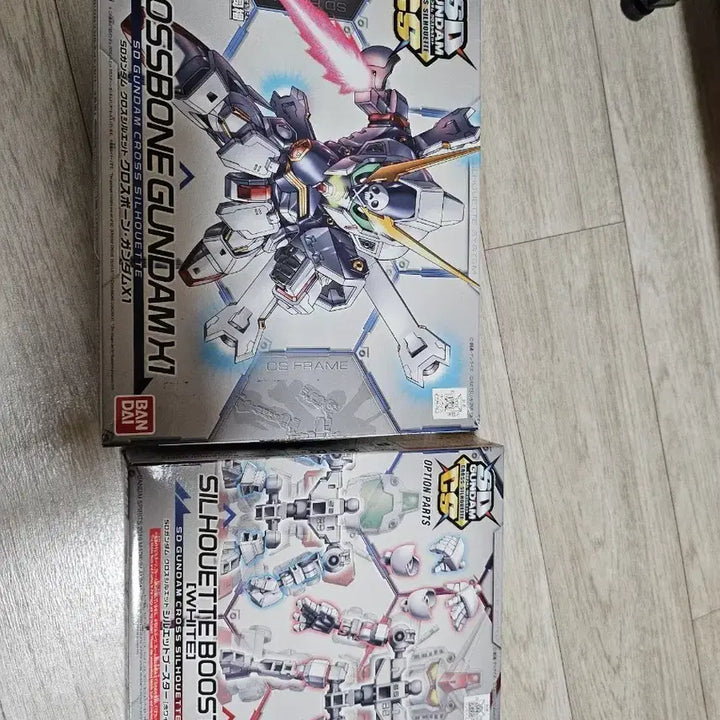 [BUNJANG] Bandai SDCS Crossbone Gundam Silhouette Bundle Set / 반다이 sdcs크로스본 크로스실루엣 일괄
