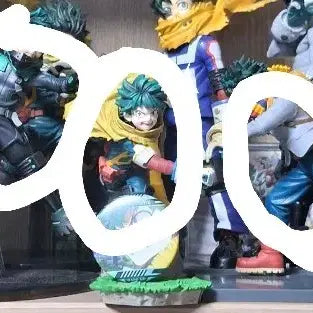 [BUNJANG] My Hero Academia Izuku Midoriya Figure Set (3 Types) / 나의 히어로 아카데미아 미도리야 이즈쿠 피규어 3종 세트