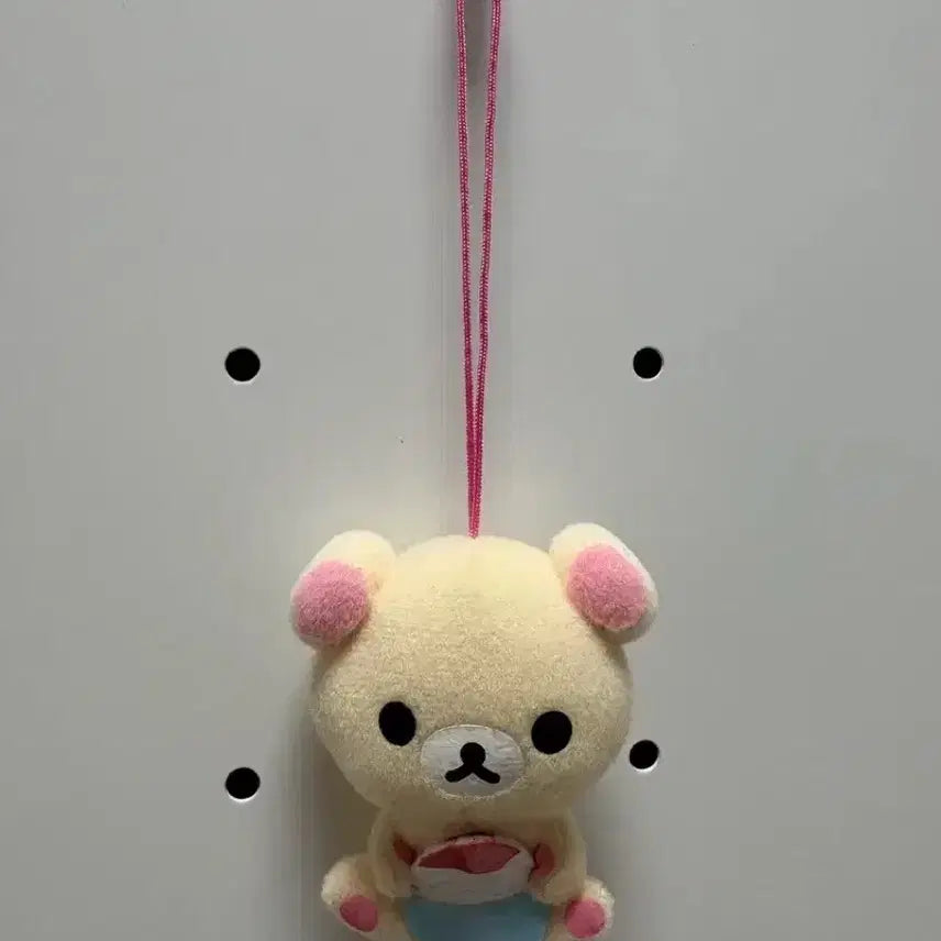 [BUNJANG] San-X Classic Korilakkuma Shaved Ice Plush Strap / (잠깐할인) 고전 코리락쿠마 빙수 인형 스트랩