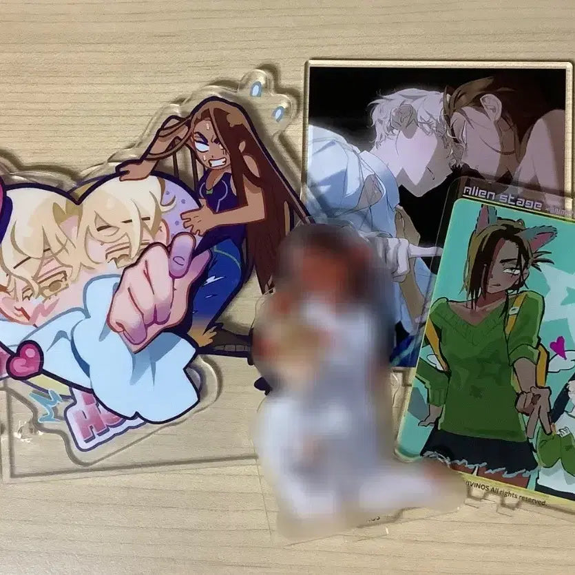 [BUNJANG] A-STAGE Alien Stage LucaHyun HyunA Acrylic Stand / 에이스테 에일리언 스테이지 루카현아 뤀현 아크릴 스탠드