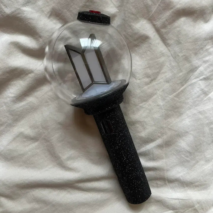 [BUNJANG] BTS Army Bomb Skin Sticker Glitter Black / 사미밤 스티커 빤짝이 블랙 bts 응원봉 스킨 아미밤꾸미기 판매 사미밤렌