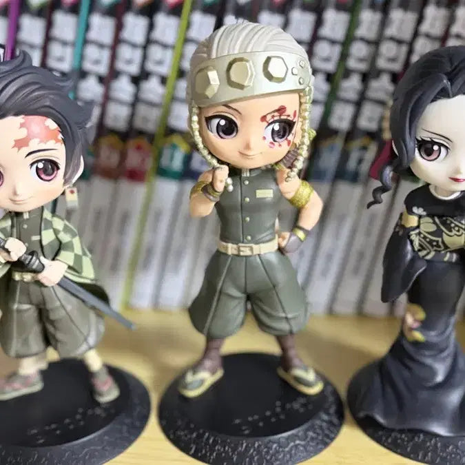 [BUNJANG] Demon Slayer Q Posket Tanjiro, Tengen, Muzan Figure Set / 큐포스켓 귀멸의칼날 탄지로 텐겐 무잔 일괄