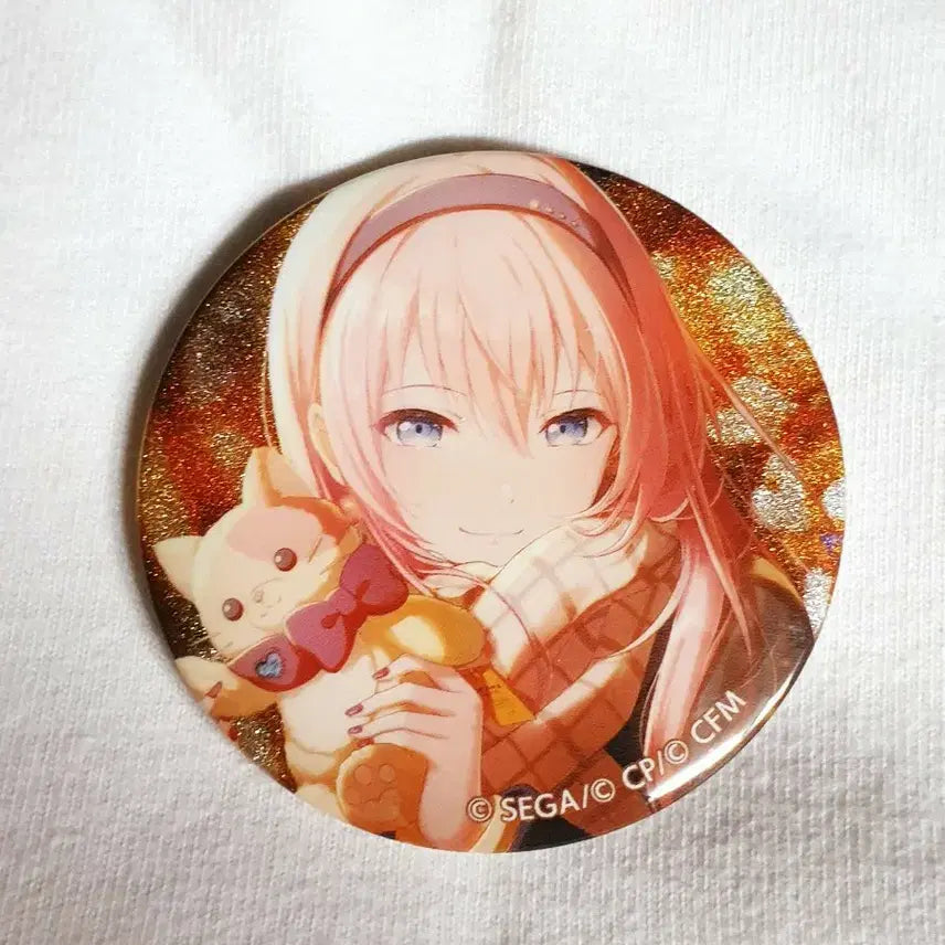 [BUNJANG] Project Sekai Vocaloid Luka Glitter Can Badge / 프로젝트 세카이 프세카 보컬로이드 루카 글리터 캔뱃지