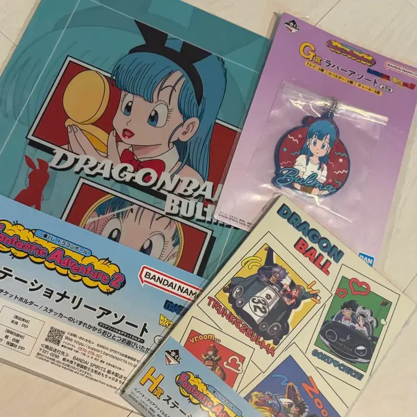 [BUNJANG] Dragon Ball Ichiban Kuji Merchandise Set (File, Keychain, etc.) / 드래곤볼 제일복권 굿즈 (파일, 키링 등)세트