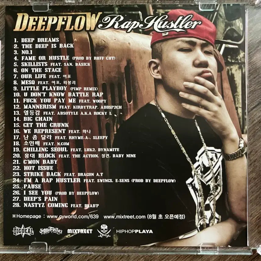 [BUNJANG] Deepflow Rap Hustler CD / 래퍼 딥플로우(Deepflow) - Rap Hustler 음반cd