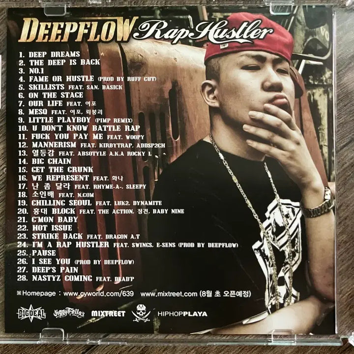 [BUNJANG] Deepflow Rap Hustler CD / 래퍼 딥플로우(Deepflow) - Rap Hustler 음반cd