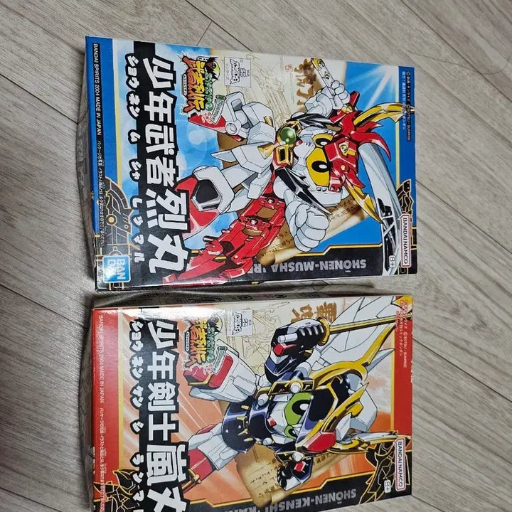 [BUNJANG] Bandai SD Musha Gundam Netsudan/Kenshi Ranmaru Set / 반다이 SD 무사건담 열환/검사 란마루 2종일괄