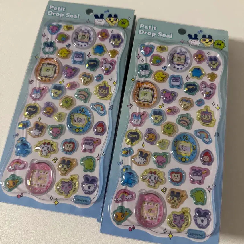 [BUNJANG] Tamagotchi Petit Drop Stickers / 다마고치쁘띠드롭스티커
