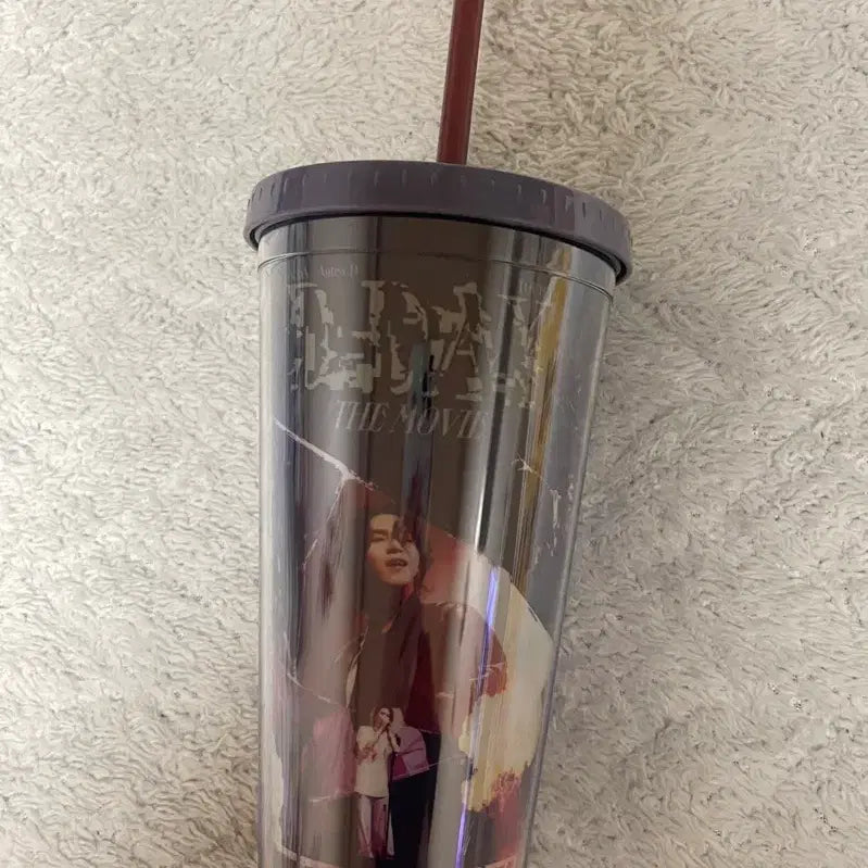 [BUNJANG] BTS Suga D-Day Documentry Commemorative Tumbler + Japan DVD Poster + BT21 Set / 방탄슈가세트(디데이 다큐 기념 각인텀블러+일본 dvd 포스터+bt21)