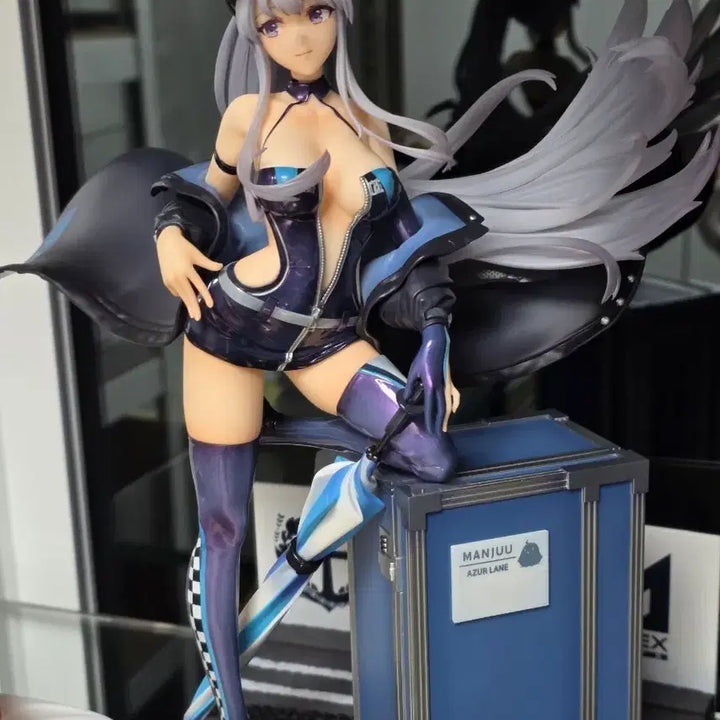 [BUNJANG] APEX Azur Lane Enterprise Wind Chaser Racing Ver. Figure / APEX 벽람항로 엔터프라이트 윈드 캐처 레이싱 Ver. 피구어